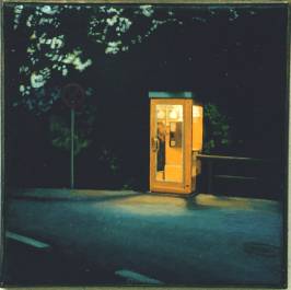 Telefonzelle, 30 x 30, 2002